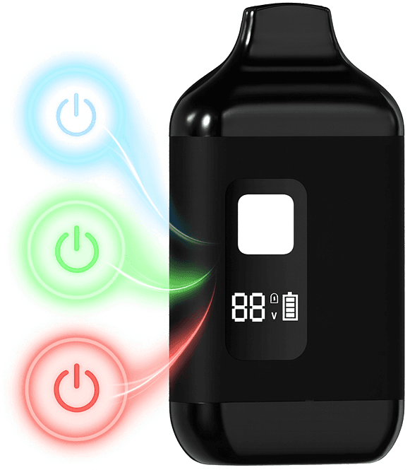 Prime Plus AIO Disposable - button activated for cannabis brands