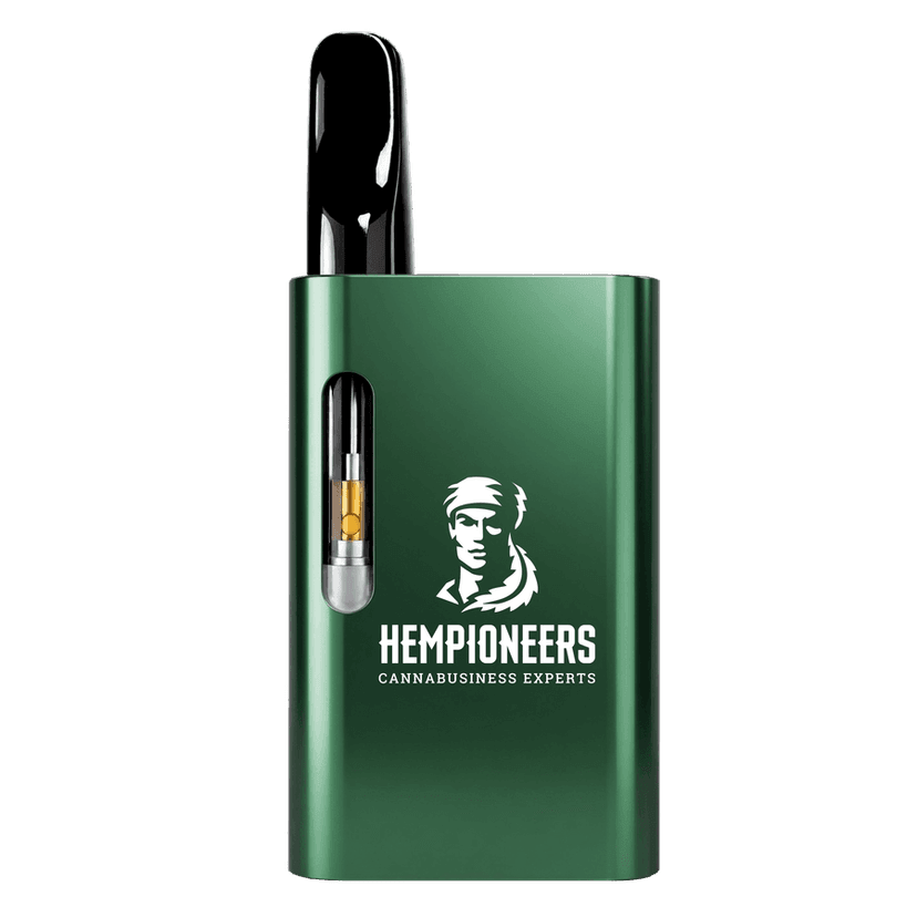 Hempioneers custom Lapis Battery in forest green