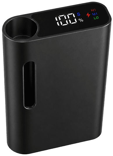 Lapis Battery smart LED display showing battery level and voltage status
