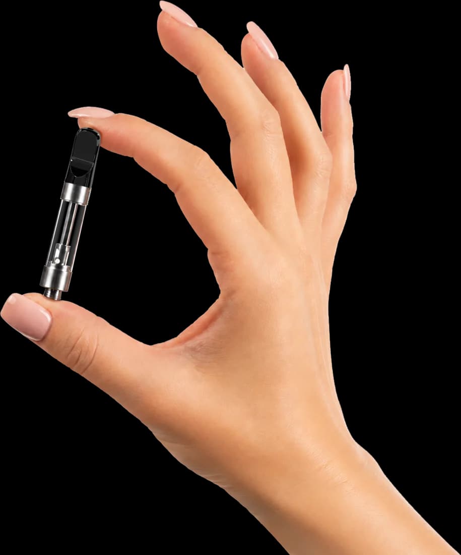 Micro Pro MicroCore 510 Thread Glass Cartridge in Hand