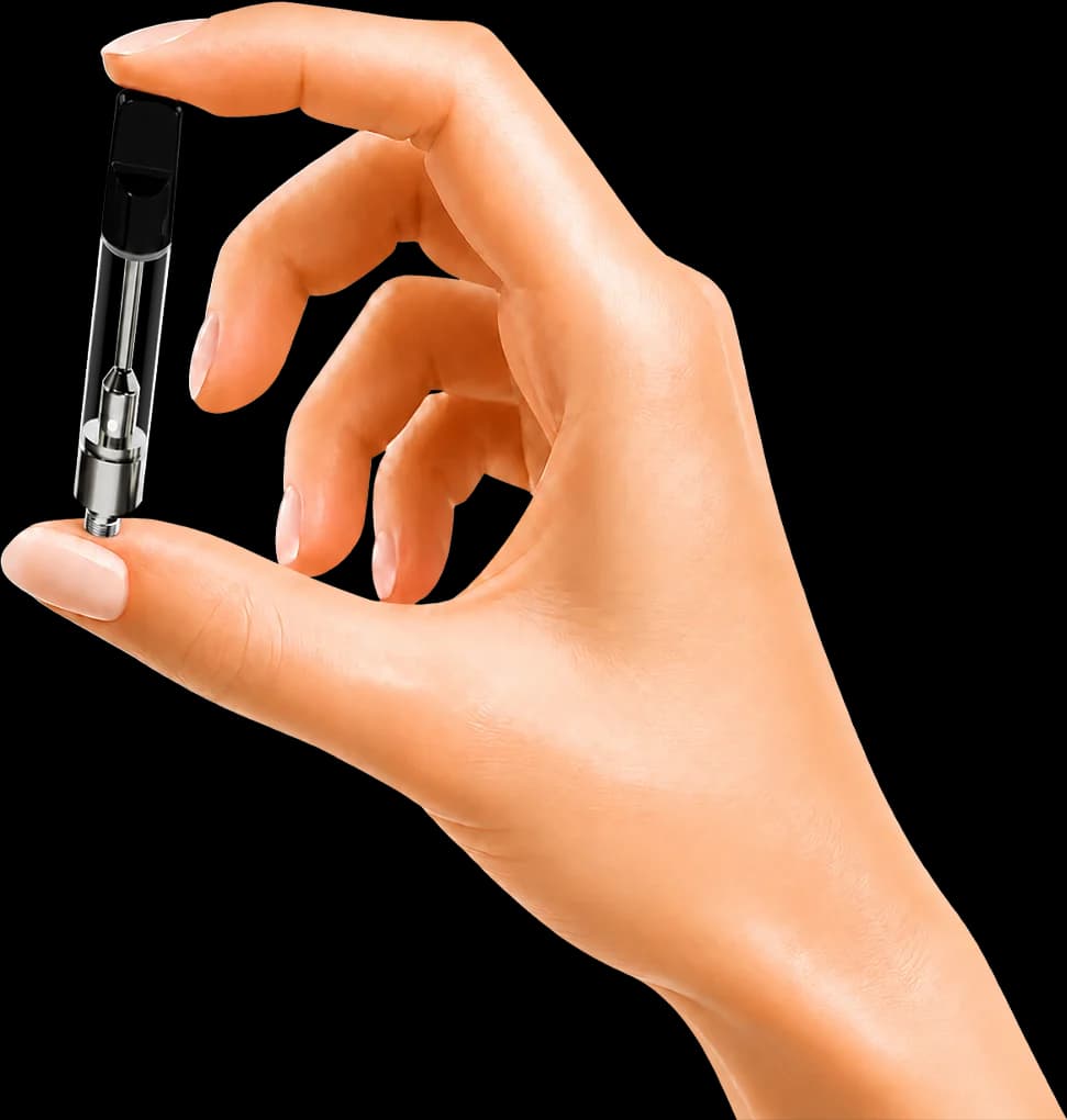 Stella Quartz 510 Thread Cartridge in Hand