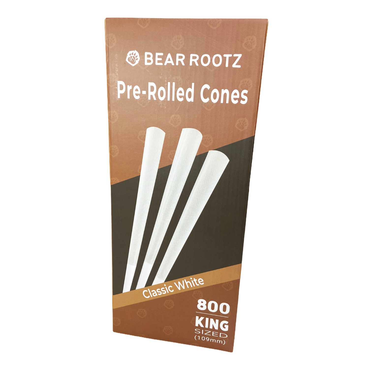 109mm Pre-Rolled Cones - (800 Cones per Box)