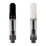1mL C5S Cartridges featuring White and Black Ceramic Duckbill Mouthpieces