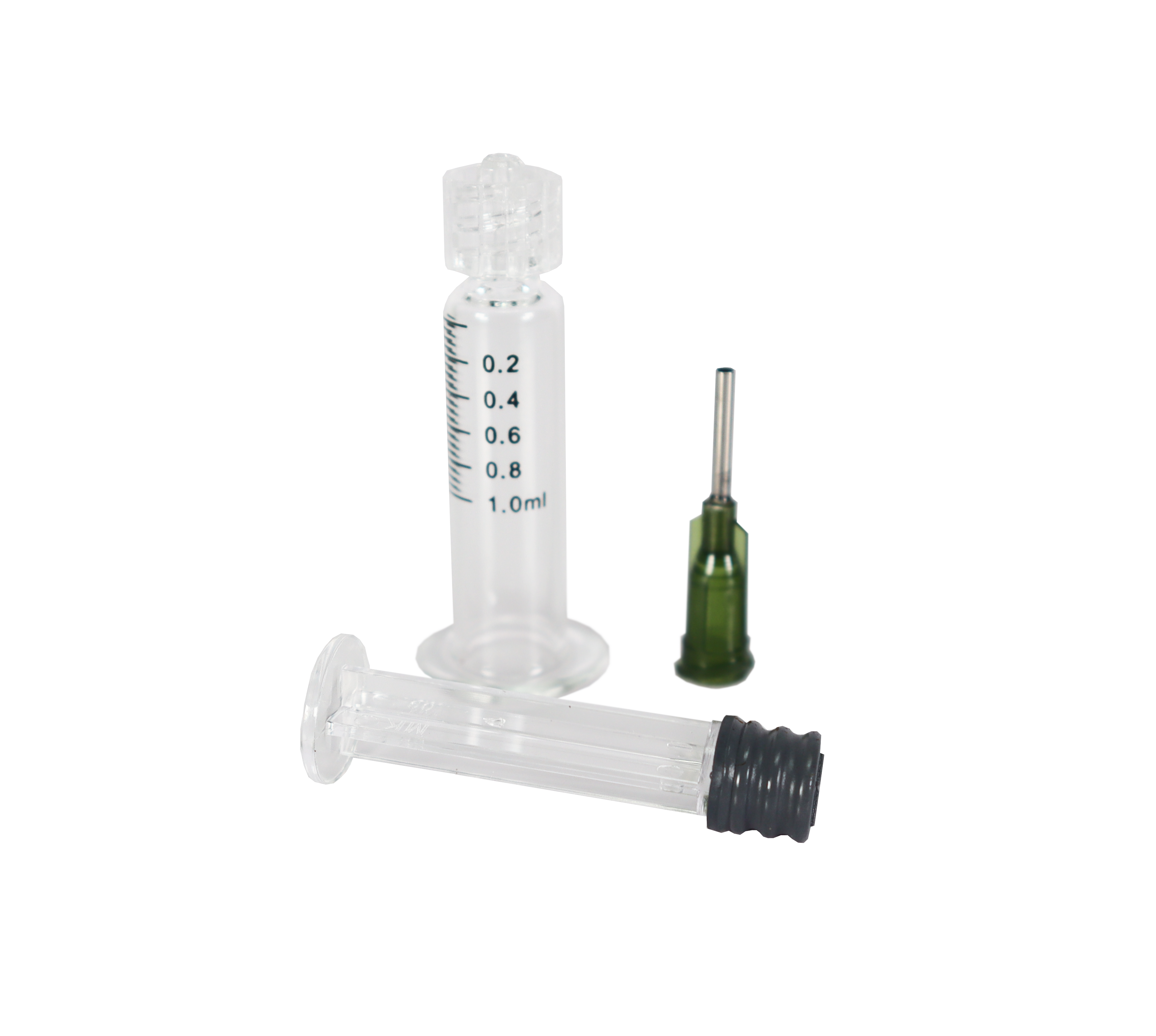 1ml Luer Lock Glass Syringe - Bear Rootz