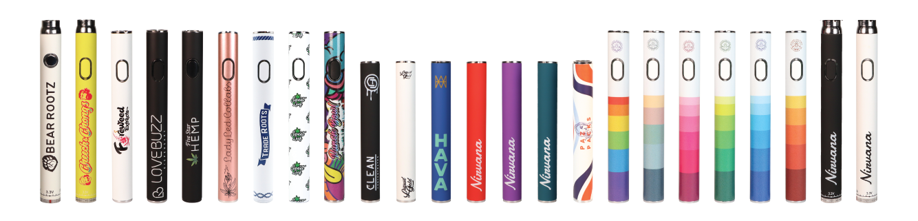 Custom Vape Pen Batteries for Cannabis Cartridges